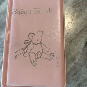 Vintage Piqua National Bank Pink Baby Bank Piqua Ohio